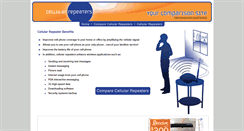 Desktop Screenshot of cellularsignalboosters.com